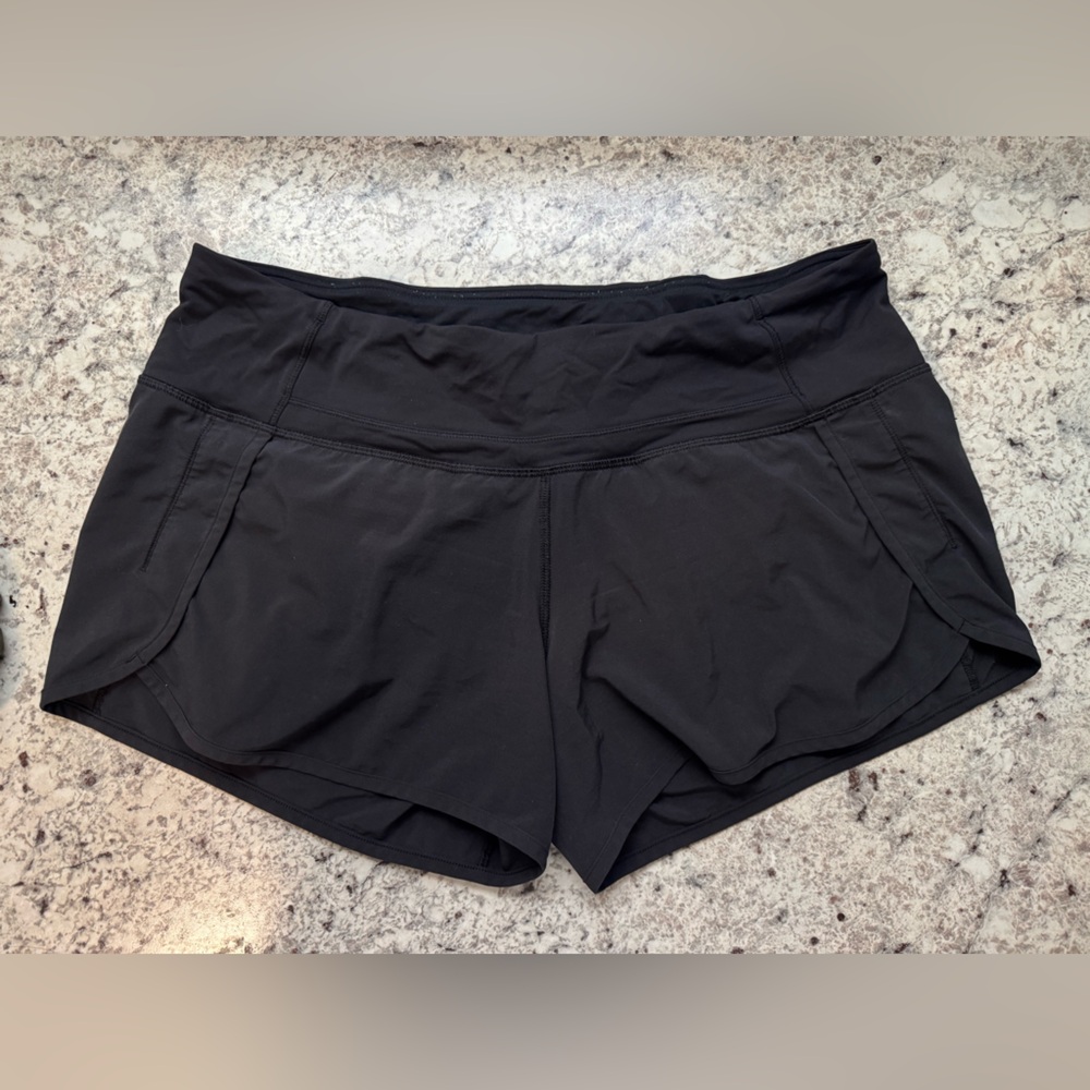 lululemon athletica Black Athletic Shorts